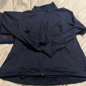All in motion XL NAVY zip butter soft jacket